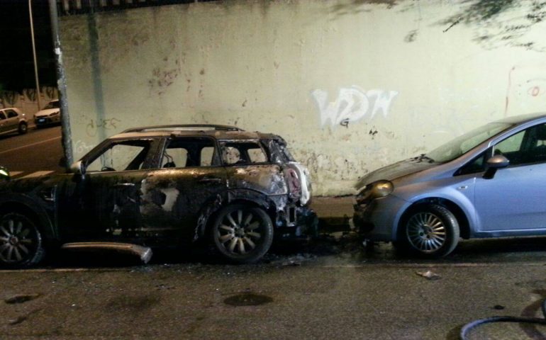 Via Malpighi: brucia l’auto di un consulente della Procura di Cagliari