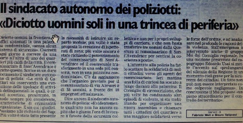 Organico polizia