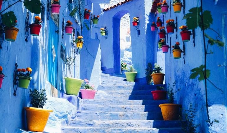 La città più blu del Mondo si trova in Marocco. Il suo nome è Chefchaouen (PHOTOGALLERY)