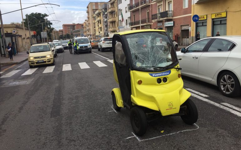Ducati Free Duck Poste travolge anziano ricoverato in gravi condizioni al santissima trinità di Cagliari