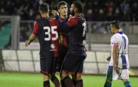 Federico Melchiorri torna al gol contro la Nuorese