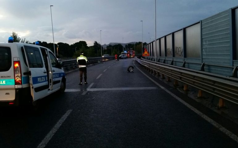Incidente asse mediano polizia municipale