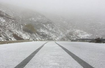 Neve sul Monte Spada a Fonni - Foto Instagram di cugusig