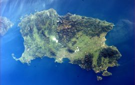 Sardegna vista dallo spazio - Foto di Paolo Nespoli