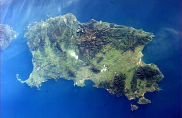 Sardegna vista dallo spazio - Foto di Paolo Nespoli