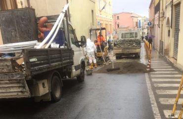 Via Riva Villasanta chiusa al traffico
