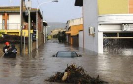 Alluvione Olbia (foto: La Repubblica)