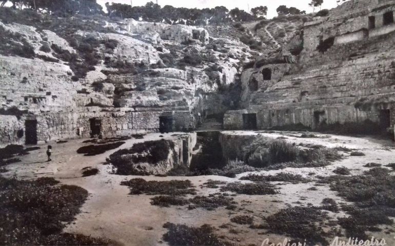 La Cagliari che non c’è più: ecco come si presentava l’Anfiteatro romano negli anni Cinquanta