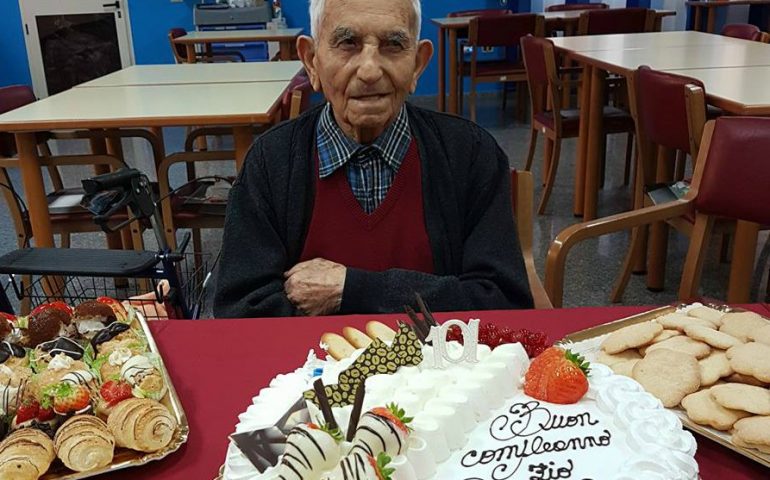 Il nonnino di Serrenti compie 101 anni: buon compleanno Peppino “Su Dotori” Pisu