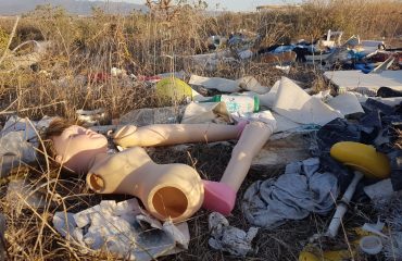 discarica a cielo aperto campagne di quartu s'imbirizzi pitz'e serra 7