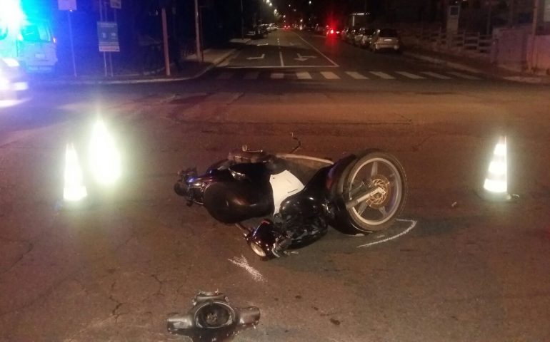 incidente scooter pirri