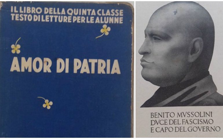 Lo sapevate? Cosa imparava una bambina di Cagliari alle elementari durante il Fascismo?