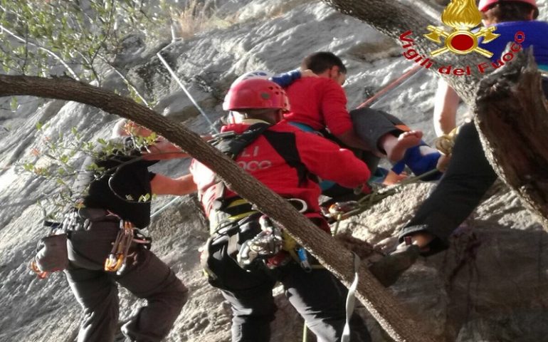 Cade durante un’arrampicata, donna soccorsa nelle falesie di Domusnovas