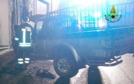 Incidente stradale Fonni pick up