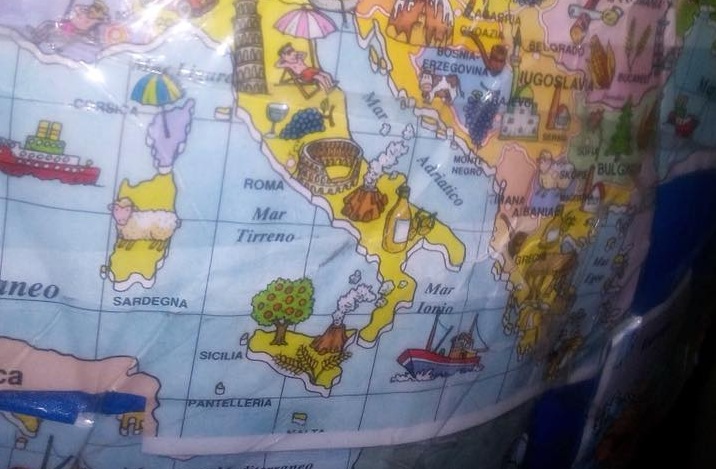 Sardegna terra di pecore nel libro per scuola elementare di Sassari - Foto di Giudicato Sardo di Londra (2)