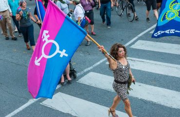Una trans sfila per i suoi diritti a Toronto - Foto Torontoist
