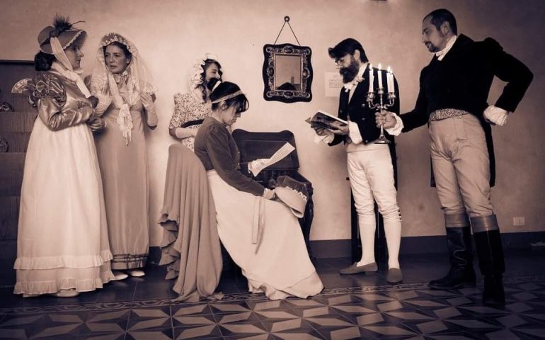 A Villacidro suggestive rievocazioni in costume per il bicentenario della morte della scrittrice Jane Austen