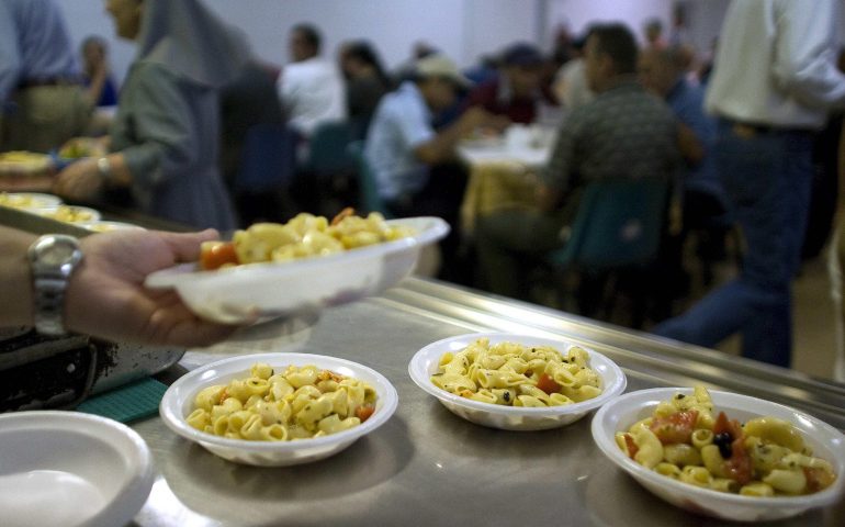 Caritas di Cagliari: la mensa offre circa 800 pasti al giorno. In prima fila i disoccupati