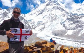 Angelo Lobina alpinista sardo alla conquista dell'Antartide