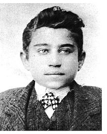 Antonio Gramsci all'età di 15 anni