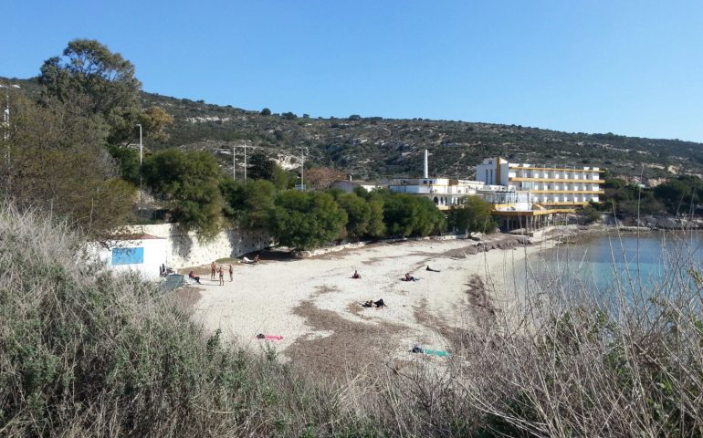 Bagni e tintarella a Calamosca - 29 gennaio 2018