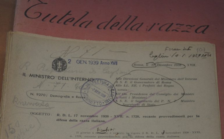 “Testimonianze storiche per non dimenticare”, all’Archivio di Stato mostra sulla persecuzione degli ebrei in Sardegna (FOTO)