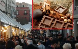 Festa del Cioccolato 2018 a Cagliari nel corso Vittorio Emanuele II