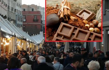 Festa del Cioccolato 2018 a Cagliari nel corso Vittorio Emanuele II