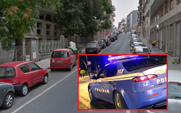 Furto aggravato auto via nebida cagliari polizia