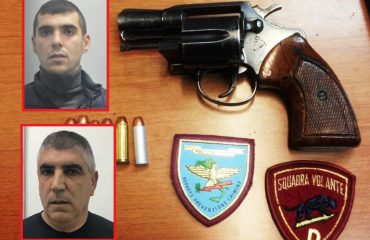 Luciano corraine luigi deidda arrestati a Cagliari con armi