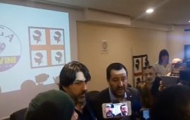 Salvini a Cagliari