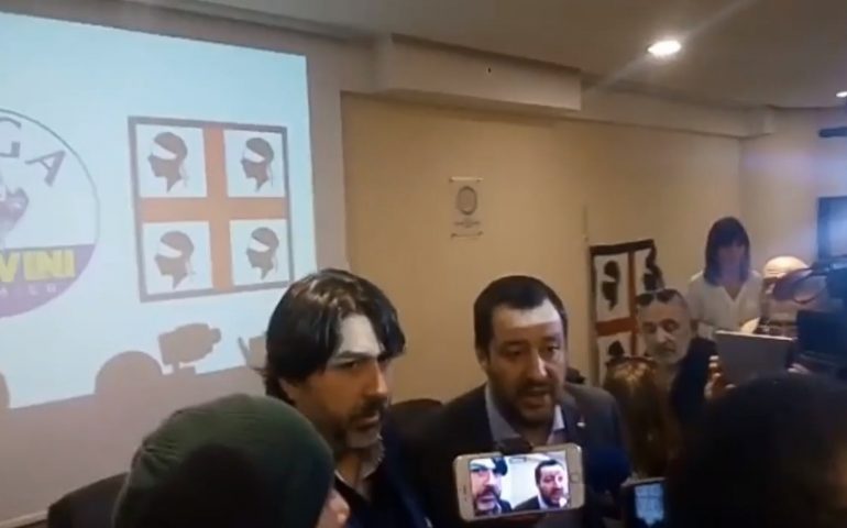 Salvini a Cagliari