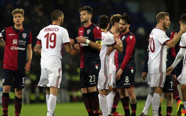 La sconfitta col Milan lascia alcuni problemi: il Cagliari perde ben quattro titolari per Crotone