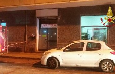 fuga di gas in via Molise