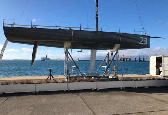 Luna Rossa è al Molo Ichnusa: tutto pronto per la seconda sessione di allenamenti a Cagliari in vista dell’America’s Cup