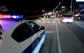 pedone travolto in via Peretti polizia municipale incidente pronto soccorso