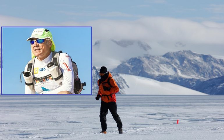 E’ finita l’avventura tra i ghiacci di Roberto Zanda: il maratoneta cagliaritano ha rischiato il congelamento