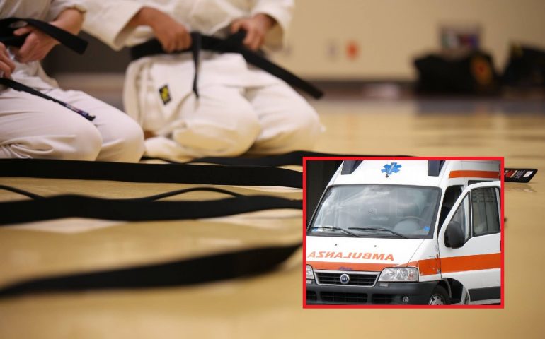 Ambulanza 118 karate bari sardo