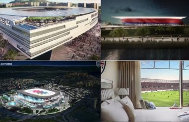 I progetti del futuro stadio del cagliari