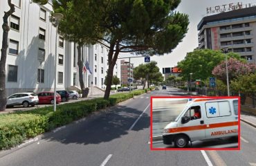 Incidente viale diaz anziana travolta