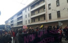 Manifestazione di antifascisti in piazza del Carmine a Cagliari - 24 fabbraio 2018 (11)