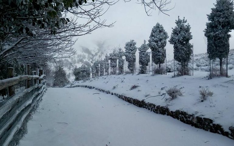 Neve a Fonni e a Desulo - Foto di Sardegna Clima Onlus