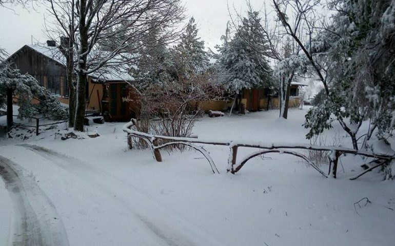 Neve a Fonni e a Desulo - Foto di Sardegna Clima Onlus