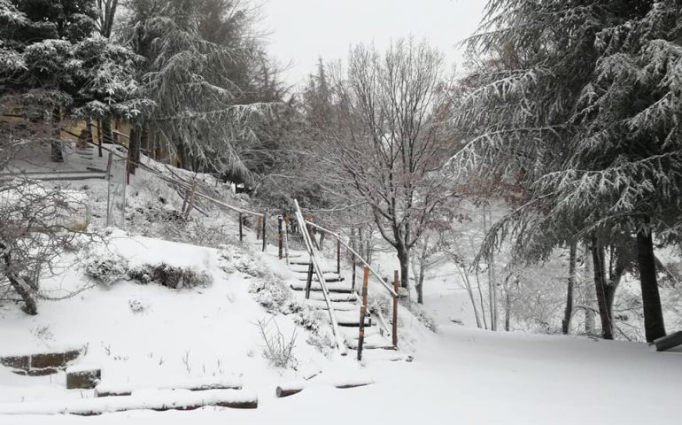 Neve a Fonni e a Desulo - Foto di Sardegna Clima Onlus