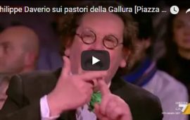 Philippe Daverio sui pastori della Gallura (frame da La7)