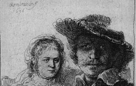 Rembrandt - Autoritratto (2)