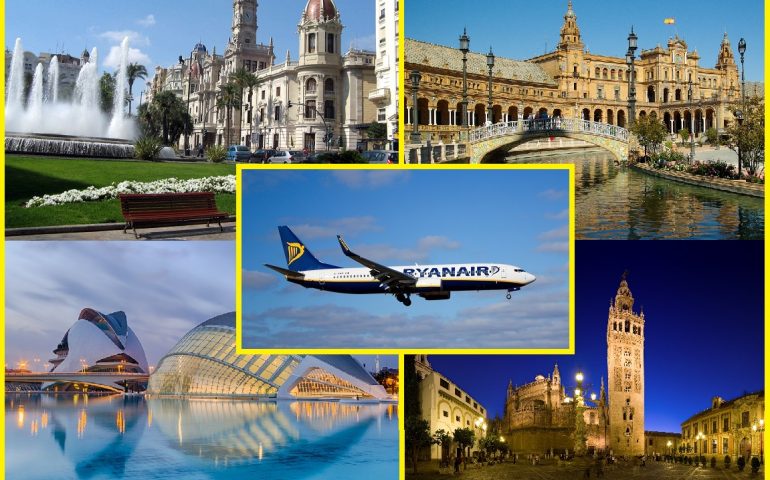 Valencia siviglia cagliari ryanair