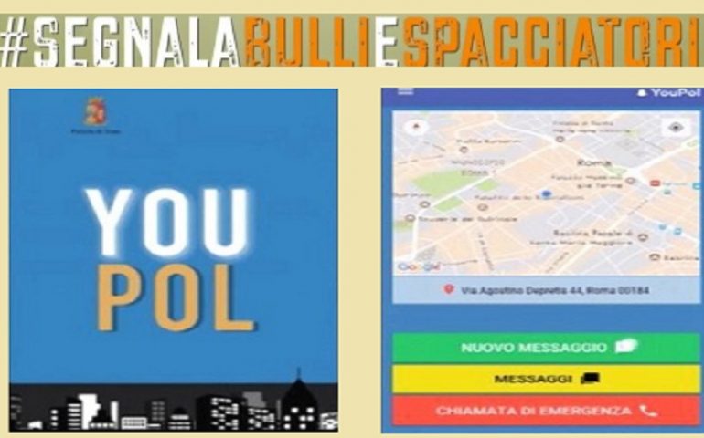 Polizia, arriva la app contro bulli e spacciatori