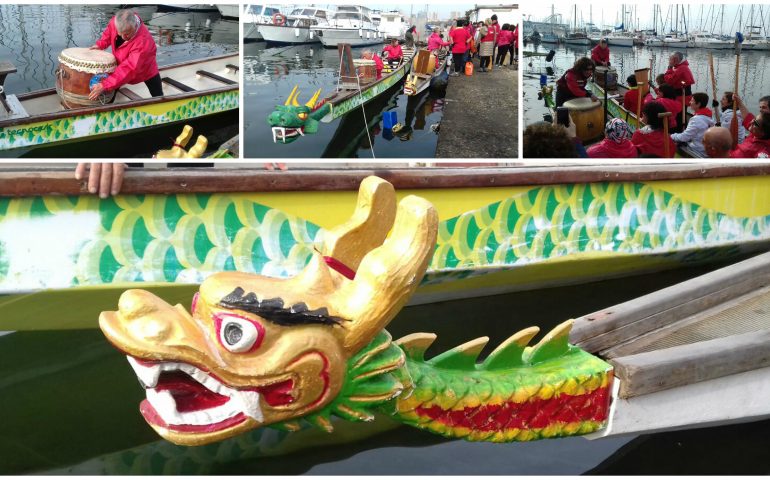 VIDEO Oggi, seconda giornata di festeggiamenti per il Capodanno cinese, a Su Siccu la parata delle Barche Drago