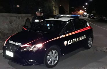 carabinieri notte auto